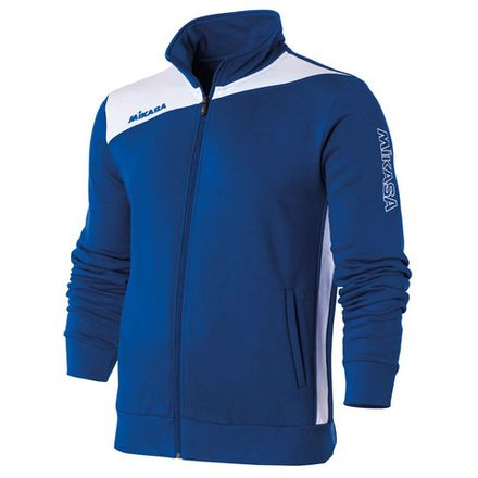 Куртка от костюма MIKASA MT542-025-3XL, р.3XL, 70% хлопок 30% полиэстер, синий