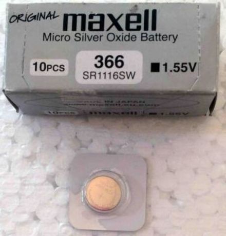 Элемент питания MAXELL SR1116SW (366) BL-1