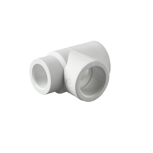 Тройник переходной Ø 25*20*25 ППР (белый)