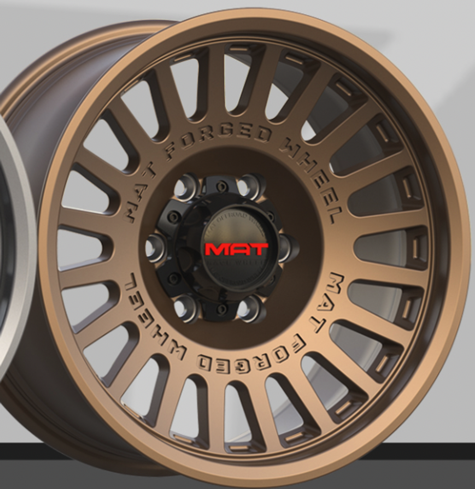 Диск колесный, кованый VB190s R17 8,0 ET0 MAT OFFROAD Matte Bronze