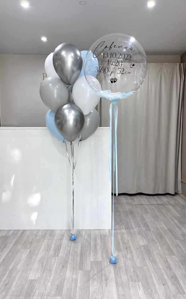 Шары на выписку №95