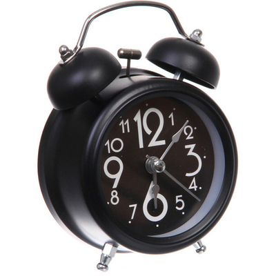 Будильник «NOIRE» 8,5*4,5см черный