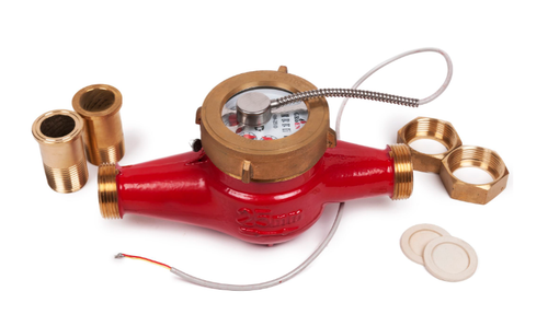 Сухоходные многоструйные счетчики горячей воды DRH-50 (i) с импульсным выходом