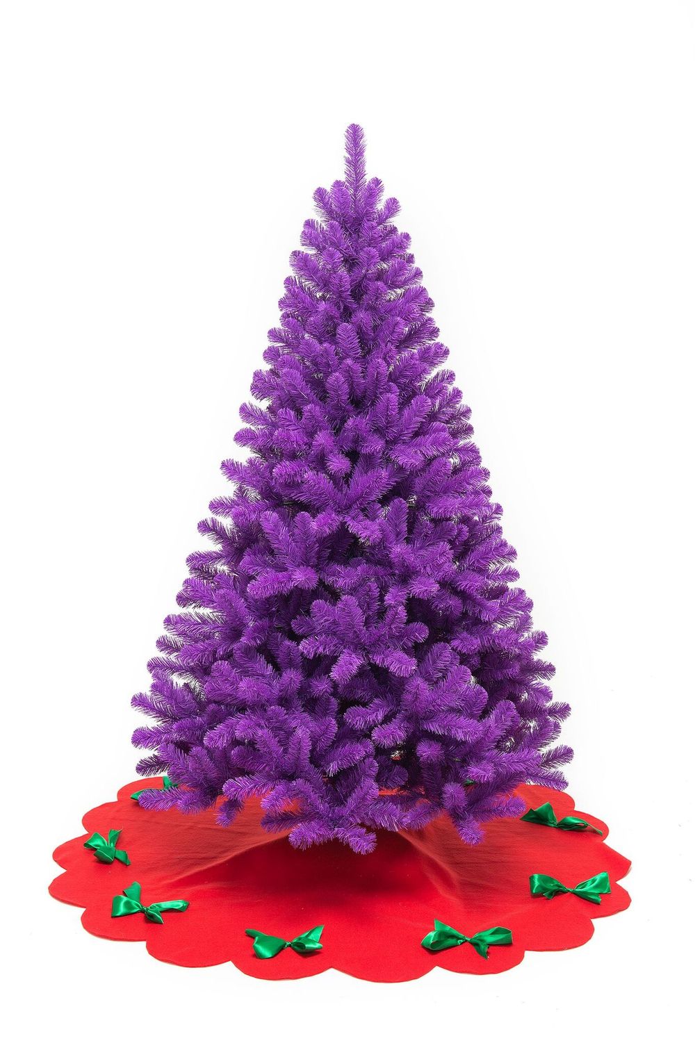 Искусственная фиолетовая елка "Прованс" (пвх) от 1,2 м до 2,4 м