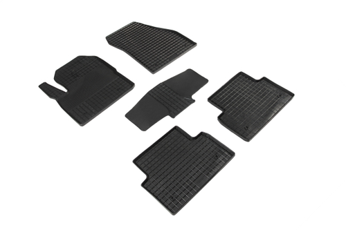 Резиновые коврики Сетка для Jaguar E-Pace 2017-н.в., Seintex.94114