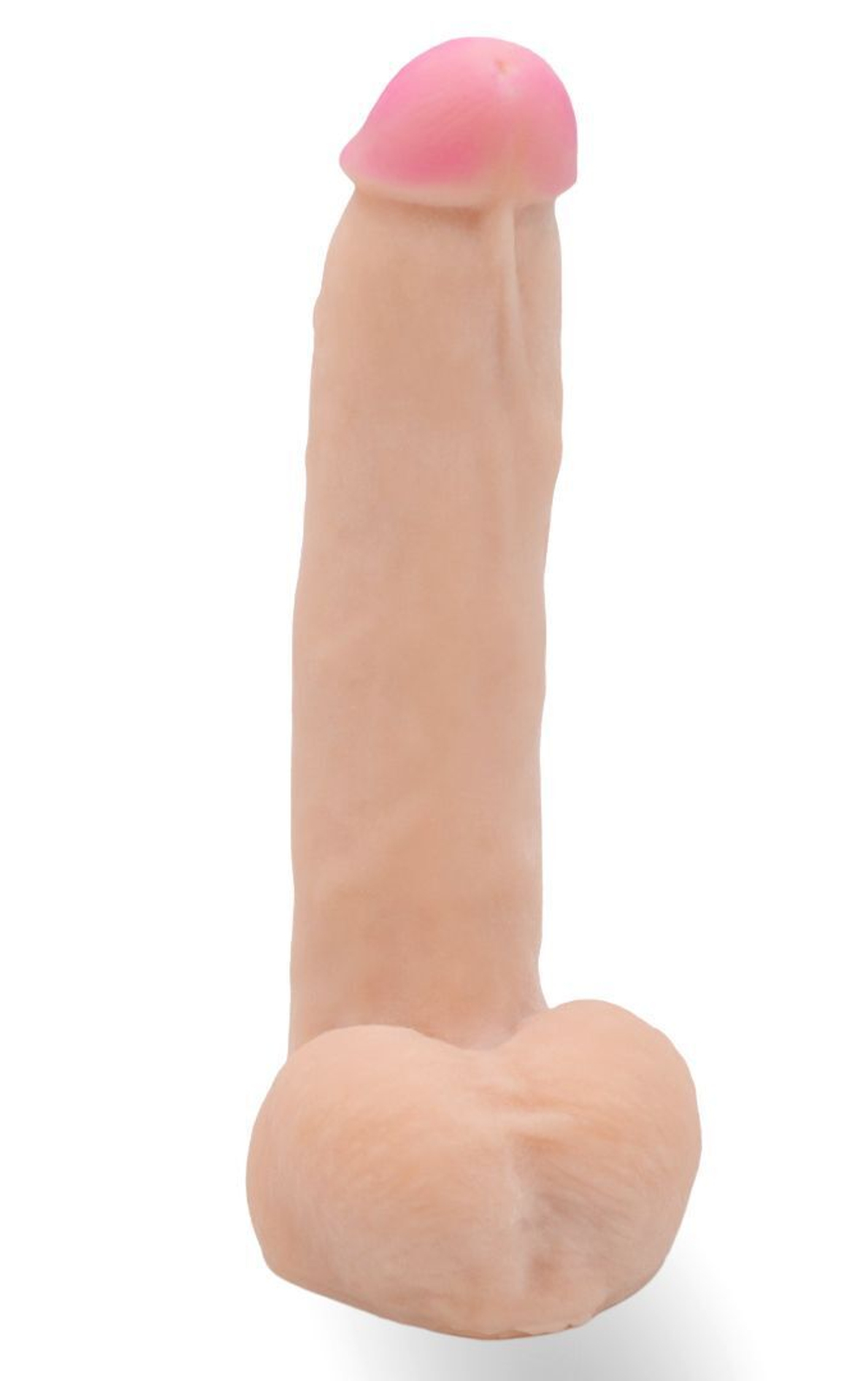 Телесная насадка Harness с коннектором - 19 см. (Цвет: телесный)