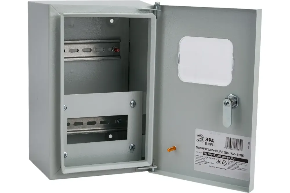 Щит ЩУРн-1/6_IP31 (285х190х145) ЭРА SIMPLE