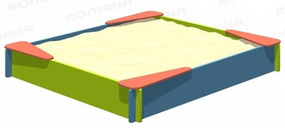 Песочница Romana 109.26.00 для детской площадки