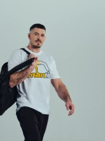Футболка MANTO LOGO белая