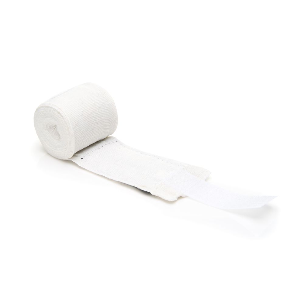 Бинт боксерский эластичный TORRES, PRL62017W, дл. 3,5 м, шир. 5,5 см, 1 пара, белый