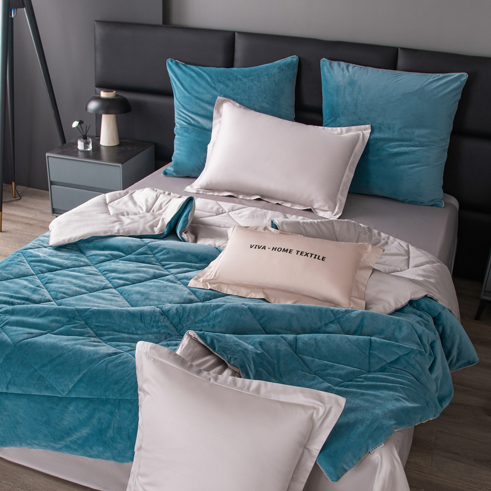 Комплект постельного белья Сатин Velvet Premium/Вельвет Премиум с Одеялом VP008