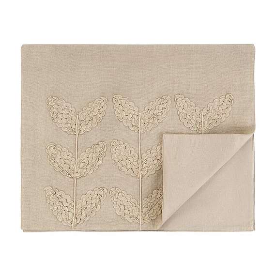 Дорожка на стол desert leaf из коллекции essential, 45х150 см