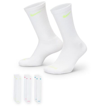 Теннисные носки Nike Everyday Plus Cushioned Training Crew 3P