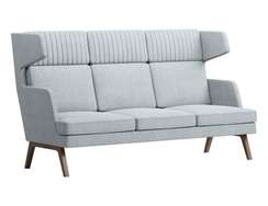 Трехместный диван высокий Taylor TR.H-03 ткань Romeo 13