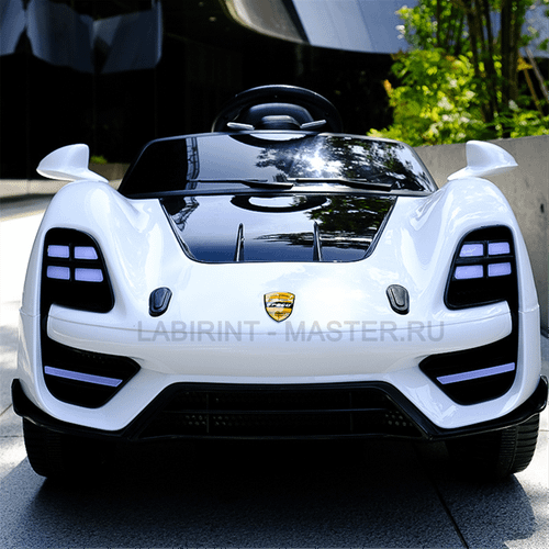 Спортивный электромобиль "MalinaBay 1588", белый