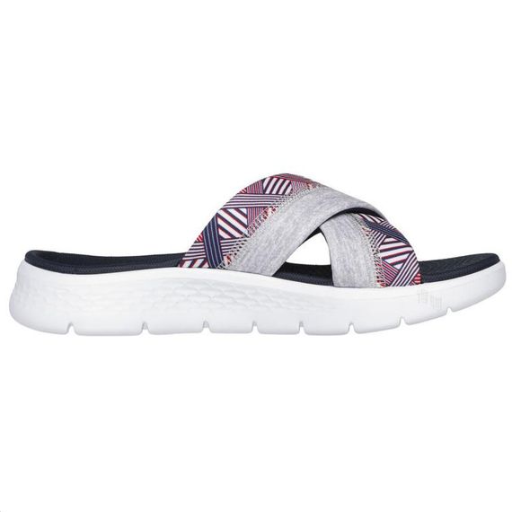 Skechers Go Walk Flex 'White Red Blue'