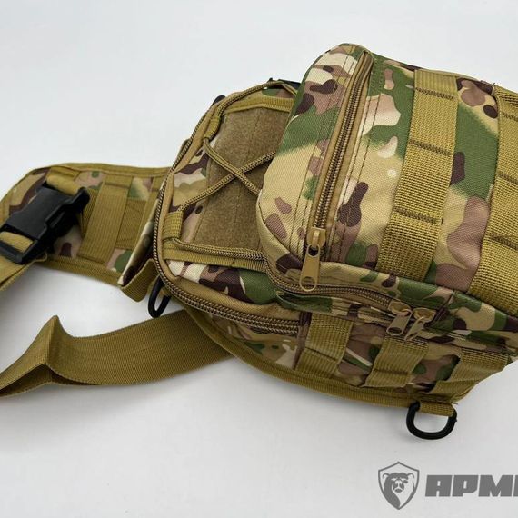 Сумка-рюкзак тактический компактный, мультикам