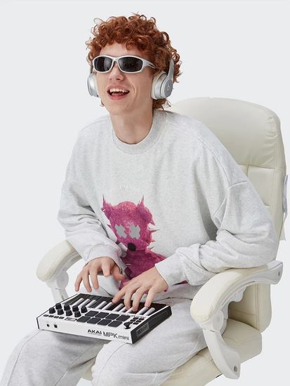 Свитшот INF Very well (grey soft melange)