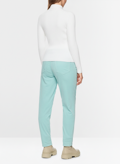 Marc Cain Джемпер в рубчик с добавлением шерсти и кашемира