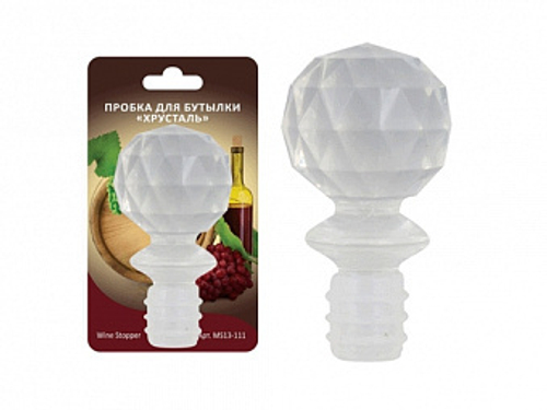 Пробка для бутылки "Хрусталь"  MS13-111