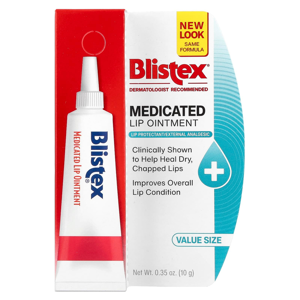 Blistex, Лечебная мазь для губ, 10 г (0,35 унции)