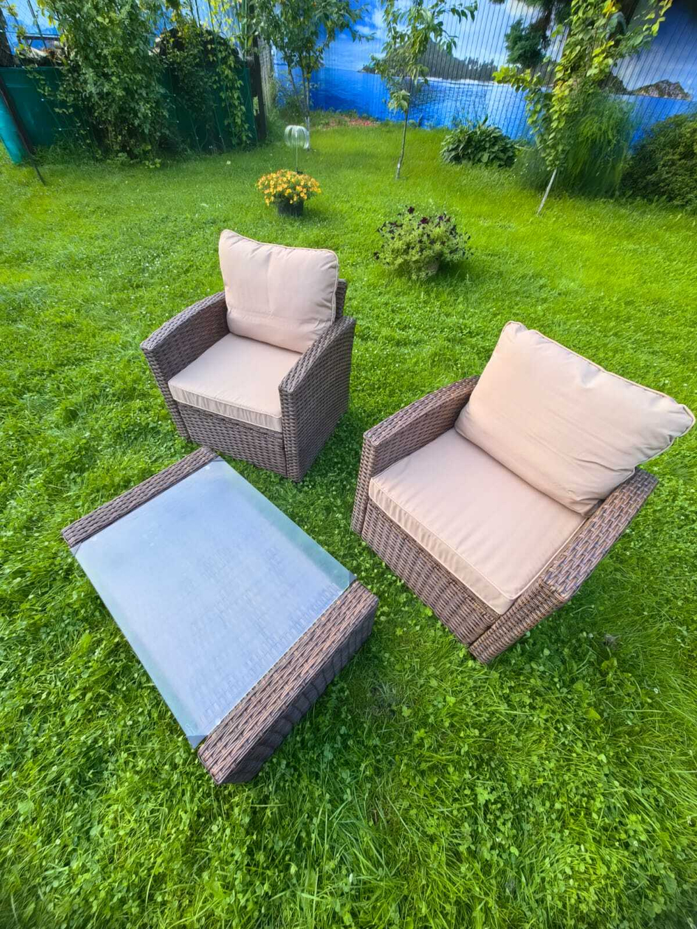 Комплект мебели из искусственного ротанга Сантьяго Balcony Set Шоколад