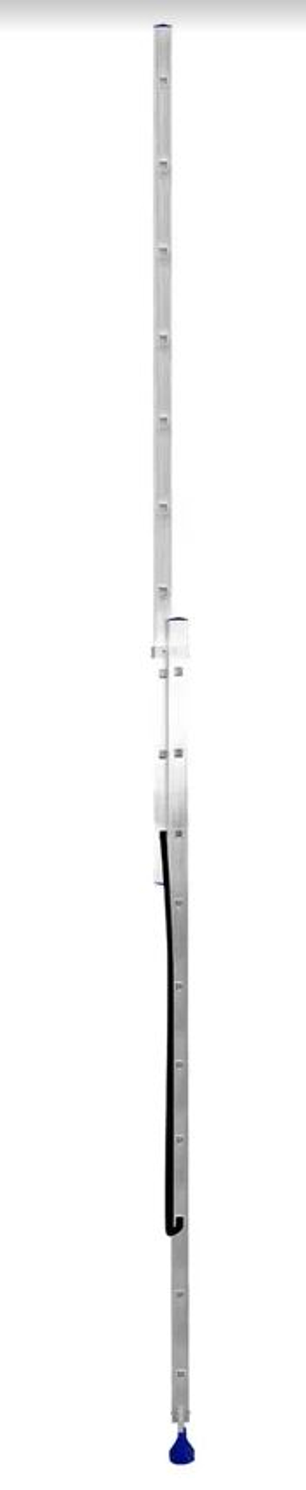 Лестница алюмин.  2секц* 10ступеней (2,84м-4,51м) / МОНТАЖНИК