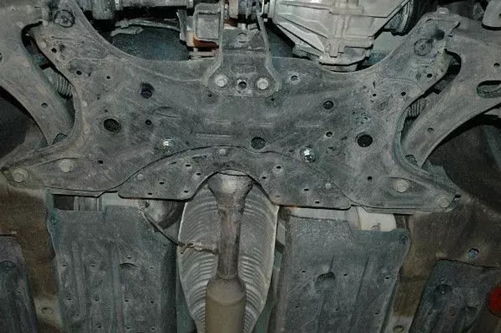 Защита картера и КПП Sheriff для Toyota Prius II (XW20) 2006-2009 арт.24.1819