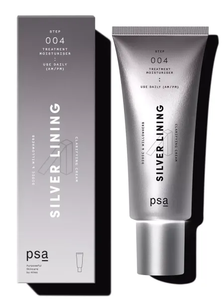 PSA Silver Lining Dioic & Willowherb Clarifying Cream 50мл - Крем на основе диоевой кислоты, иван-чая и серебра