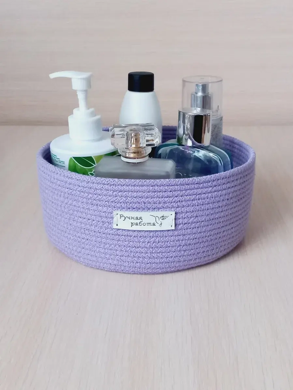 Корзина для хранения плетеная