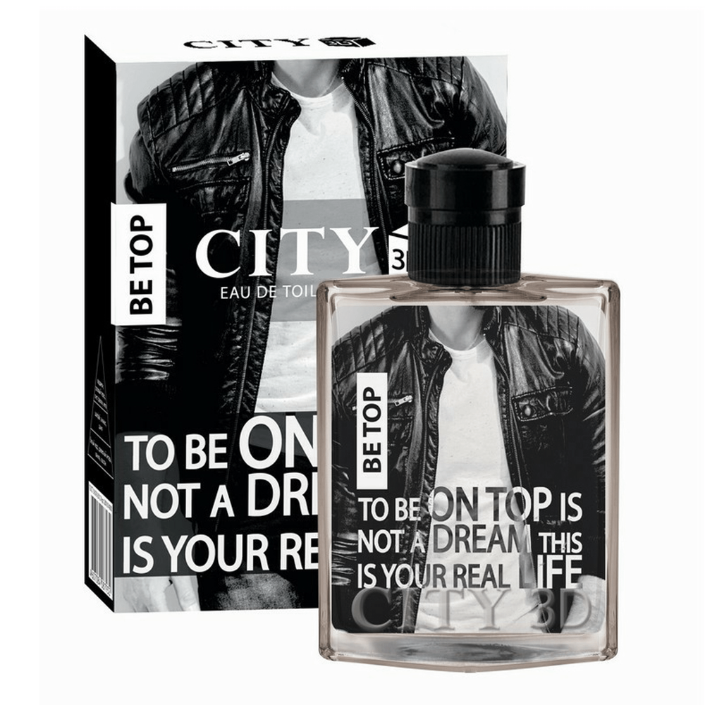City Parfum CITY 3D Be Top туалетная вода, 90 мл мужской