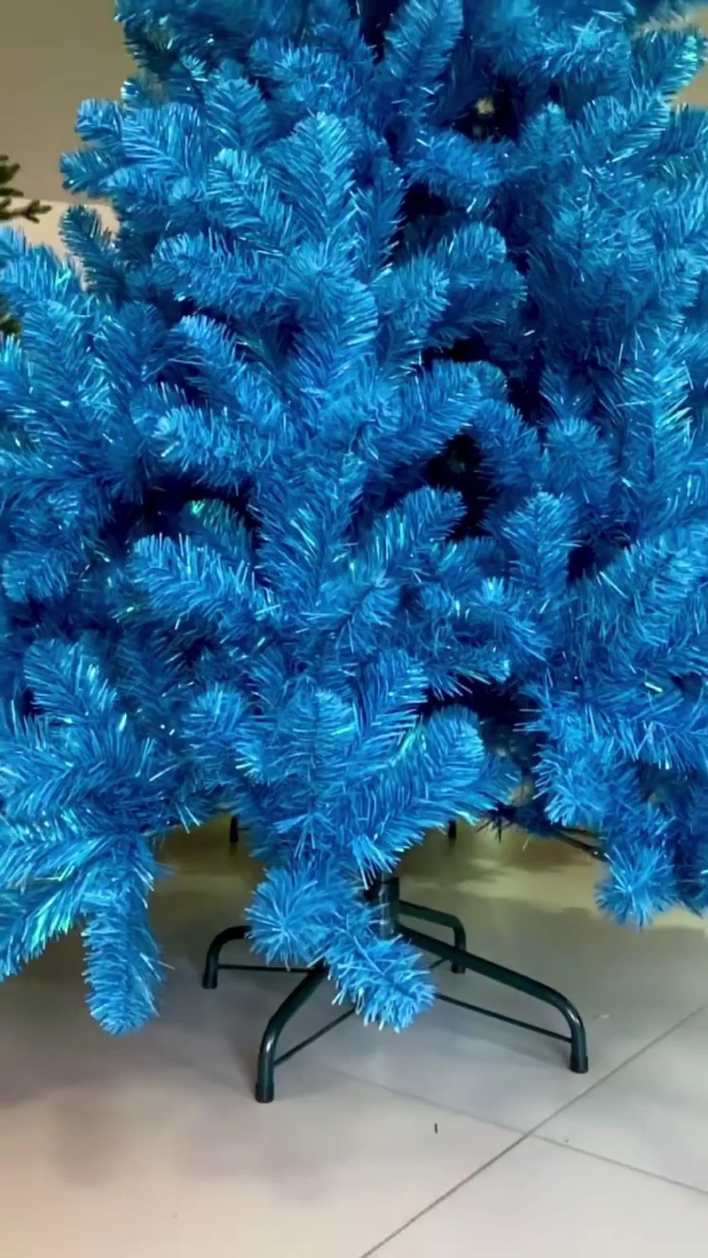 Искусственная голубая елка «Искристая голубая» (пвх) от 1,2 м до 2,4 м