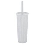 Комплект WC "Velvet" закрытый (светло-серый)