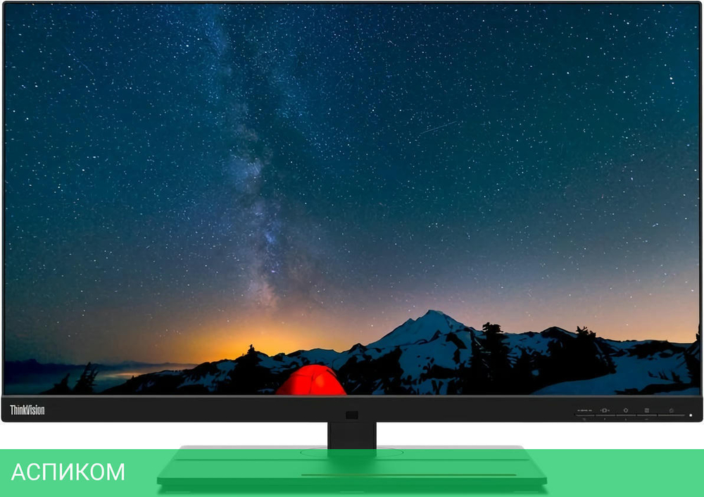 Монитор Lenovo P27u-20 Black/Red (62CBRAS6CB)
