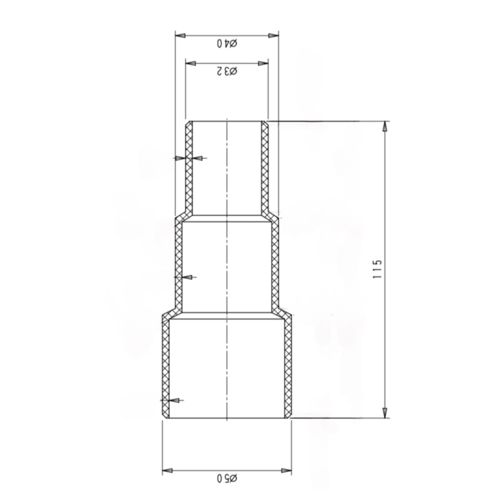 50 Адаптер-переходник универсальный (32*40)