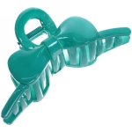 Заколка-краб для волос на блистере «Magic Gloss», бантик, микс 6 цветов, 11см