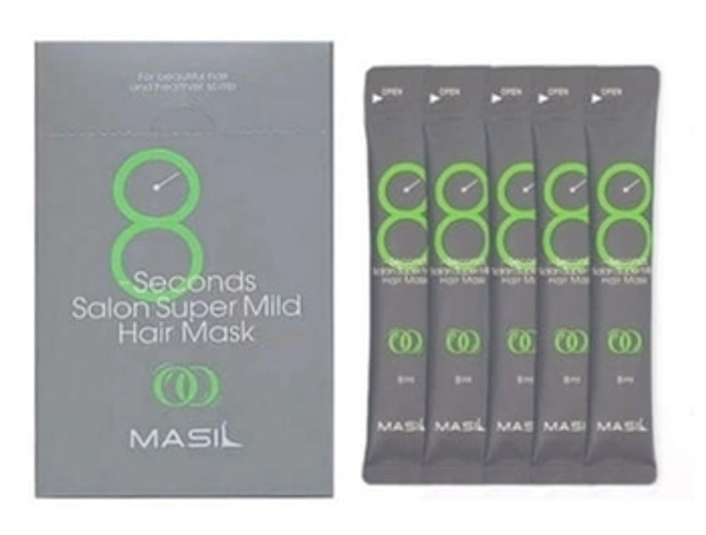 MASIL 8 seconds Восстанавливающая маска для ослабленных волос 8 ml