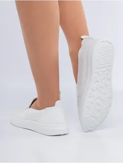 Мокасины летние с перфорацией