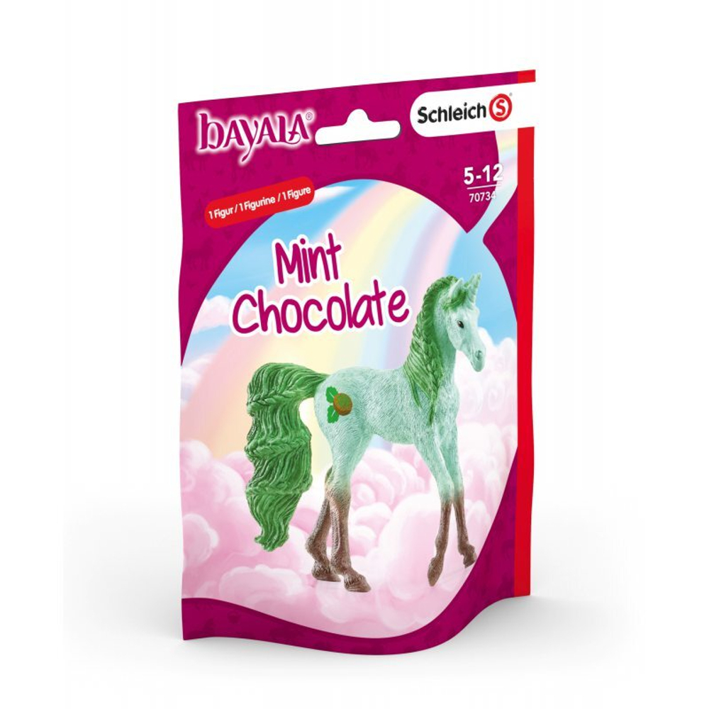 Schleich World of Elves Bayala - Фигурка единорога мятно-шоколадная 70734