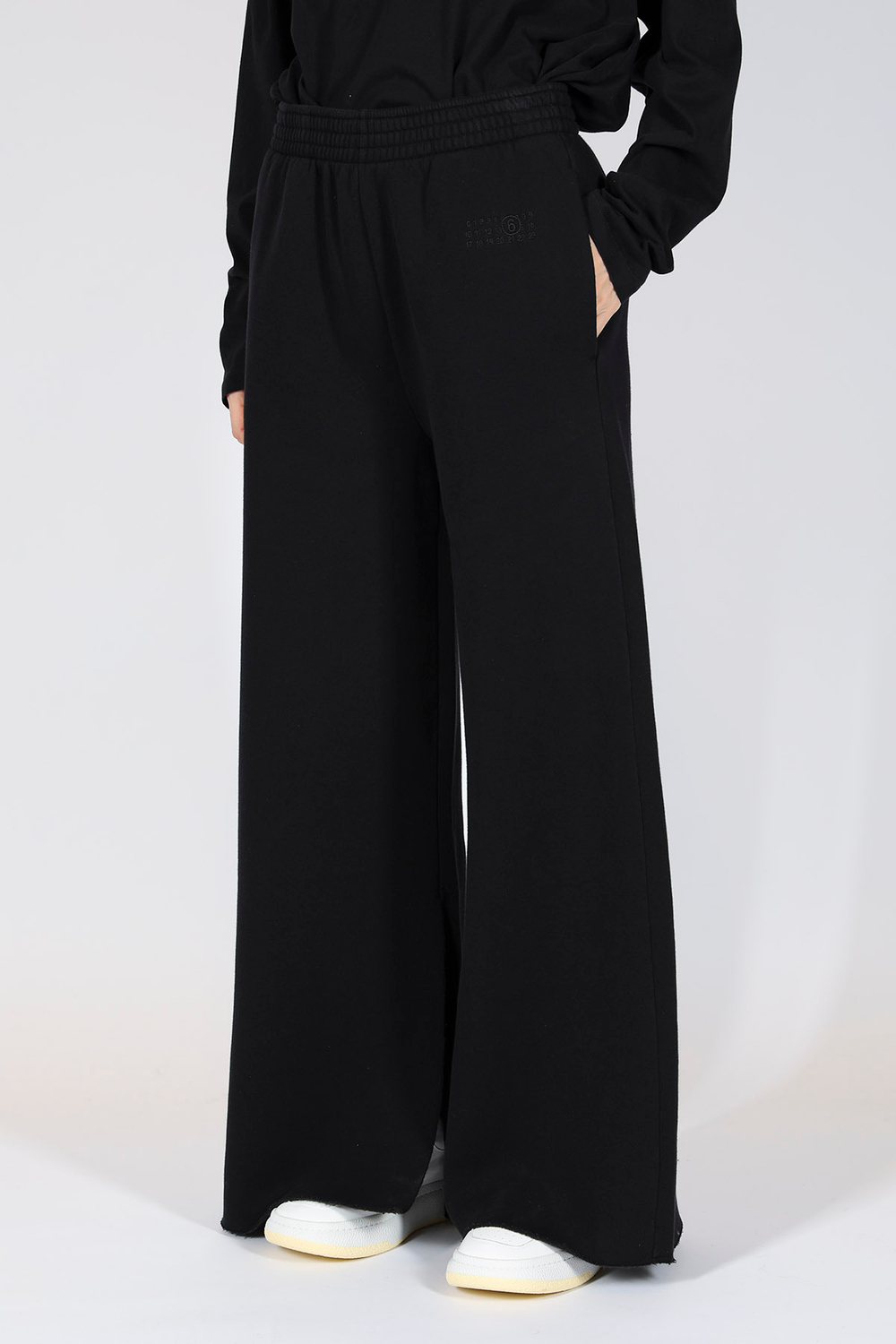 MM6 MAISON MARGIELA БРЮКИ ЧЕРНЫЕ ЖЕНСКИЕ НА РЕЗИНКЕ