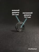 Подшипники коленвала (пара) 20х52х12 хонда дио 18 27 34 GBLK такт 24 30 51 (+сальники 15.5*25.5) KOSO Тайвань
