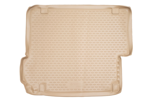 Коврик в багажник для BMW X3, 2010- (F25), поколение II, кроссовер (полиуретан, бежевый) NLC.05.30.B13B