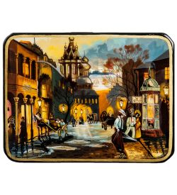 Народные промыслы ШК-55/114 Шкатулка «Театр» исп. Маркова