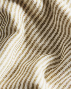 ZARA HOME ДЕТСКОЕ МУСЛИНОВОЕ ПОЛОТЕНЦЕ В ПОЛОСКУ, ЗЕЛЕНЫЙ