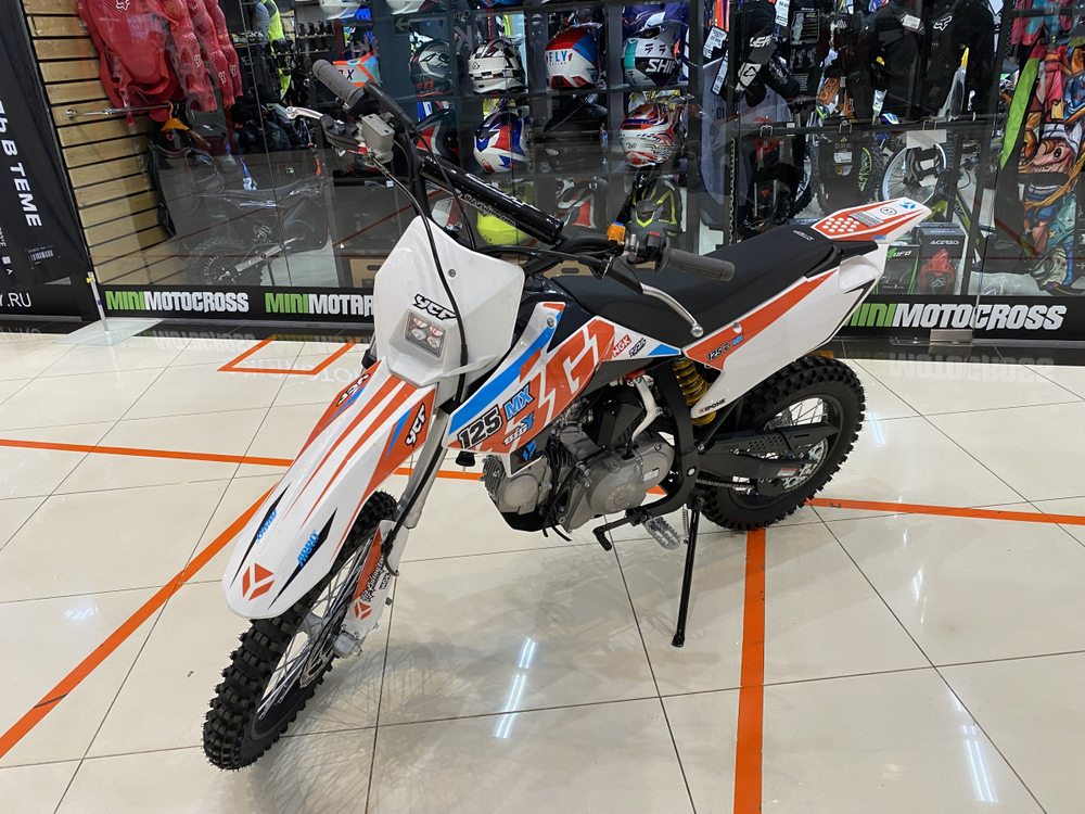 Питбайк YCF BIGY 125MXE-KL1 (эл.стартер, фара) 17/14, 125 cc, 2021 г.