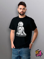 Футболка с принтом Будда