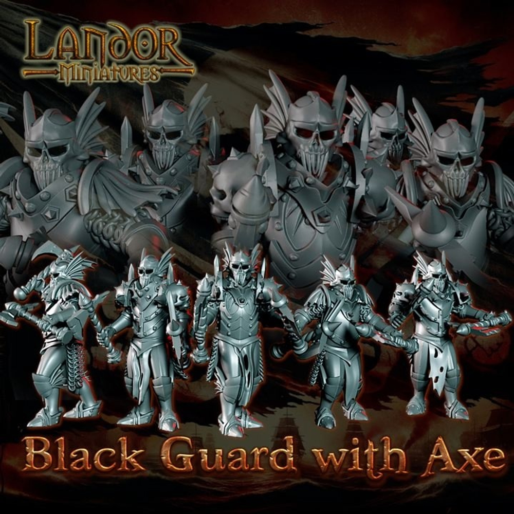 Vampire Coast Black Guard Axes