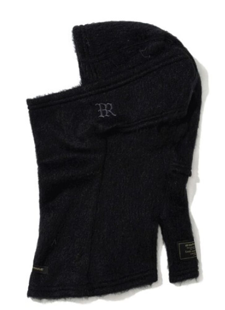 Балаклава BSRabbit BR LOGO FUR BALACLAVA BLACK
