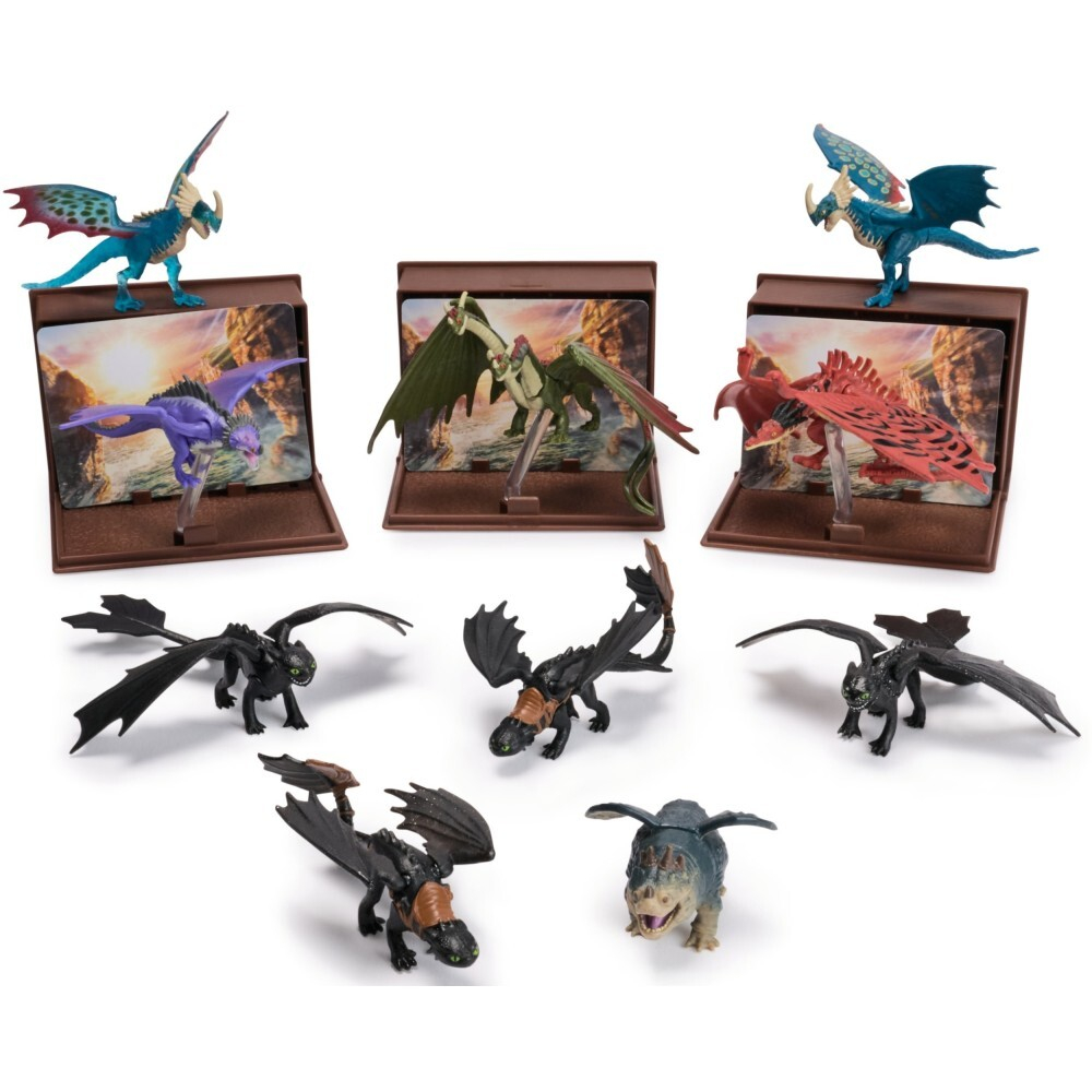 How to Train Your Dragon - коллекционная подставка-фигурка дракона Surprise 20151230
