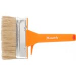 Кисть плоская для фасадных работ, 120х35 мм, натуральная щетина, пластиковая рукоятка// Matrix